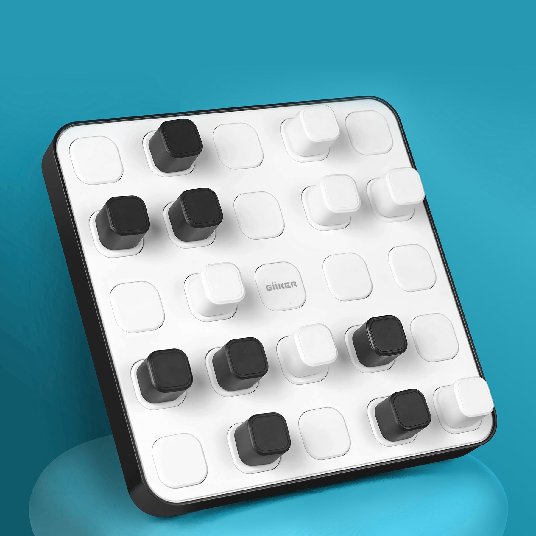 GiiKER Connected Smart Four Game, 3D Board Game, Magnetic Design in A Row  with AI Powered Strategic, App-Enabled Game Board with 